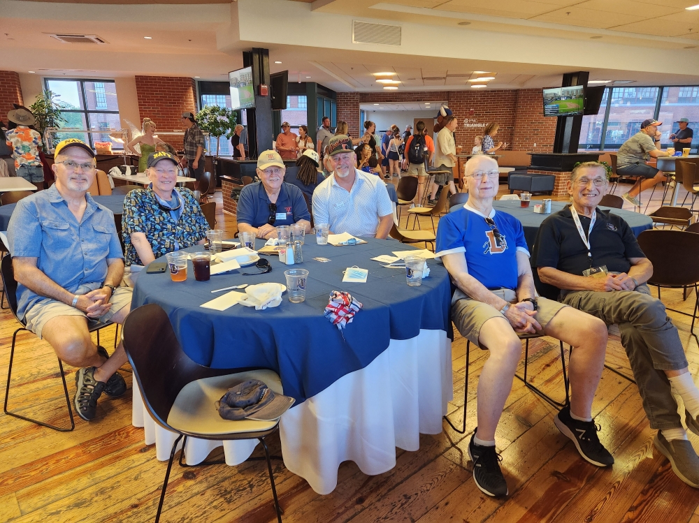 Triangle Chapter Members Enjoy an Evening at the Ballpark